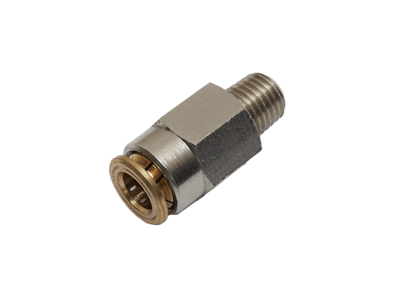 Прямой цанговый фитинг М8 ø6 мм