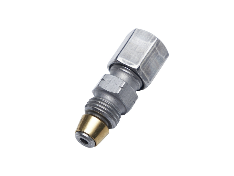 Фитинг обжимной с обратным клапаном (выходного отверстия распределителя) М10 ø6 мм